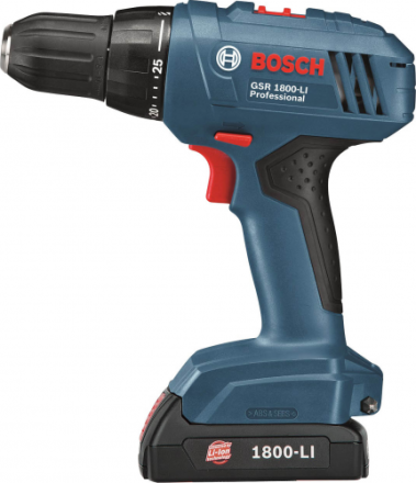 Дрель-шуруповерт аккумуляторная BOSCH GSR 1800-Li (0.601.9A8.307) купить в Уфе