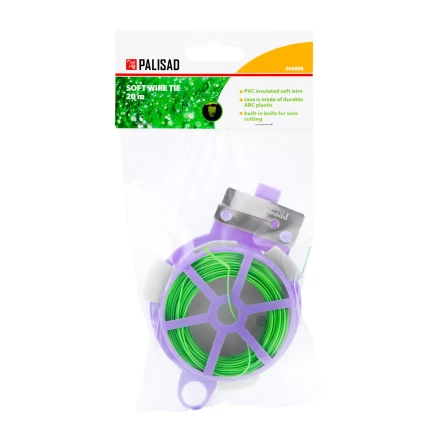 Подвязка из мягкой проволоки, бобина 20 м Palisad 644888 купить в Уфе