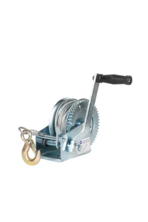 Лебедка ручная TOR ЛФ-1800 (FD) г/п 0,7 т длина троса 20 м 1006139 купить в Уфе