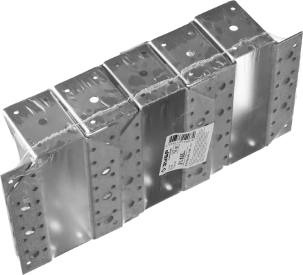 Опора бруса ЗУБР &quot;МАСТЕР&quot; открытая, 51х165мм, 10шт 310185-051-165 купить в Уфе