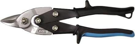 Ножницы по металлу &quot;PIRANHA&quot;,230мм,прямой усил.рез (BULLDOG),сталь-СrMo,двухкомп.рук-ки  GROSS 78327 купить в Уфе