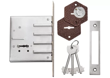 Замок врезной ЗВ-3 сувальдный СИБРТЕХ 91668 купить в Уфе