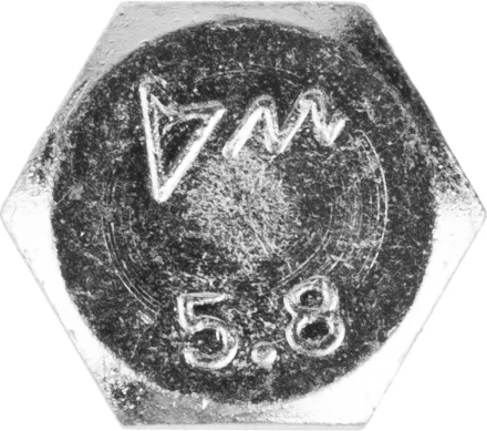 Болт ЗУБР "МАСТЕР" с шестигранной головкой, ГОСТ 7798-70, класс прочности 5.8, оцинкованный, M12x60мм, 5кг 303080-12-060 купить в Уфе