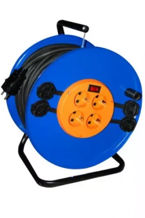 Удлинитель электрический силовой мет.катушка 20м 4 роз ЭНКОР 69580 купить в Уфе