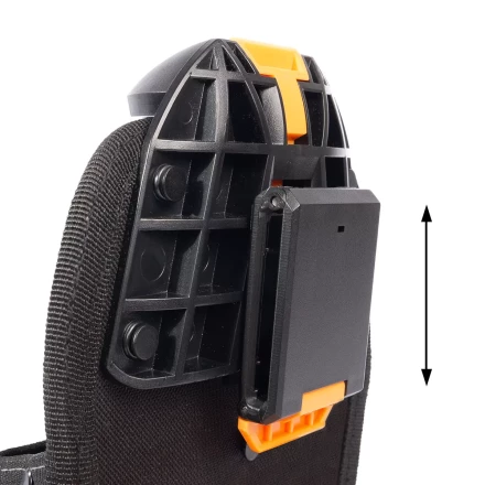 Быстросъемная поясная сумка модульного типа на клипсе с широким держателем КВТ СМ-08 (91981) купить в Уфе