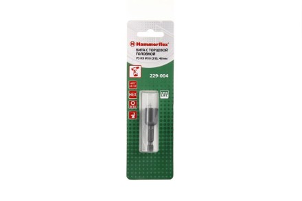 Головка HAMMER размер 10мм, H 48мм, S 3/8&#039;&#039; (229-004 PS HX) купить в Уфе