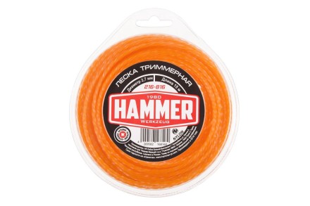 Леска для триммеров HAMMER 216-816 купить в Уфе