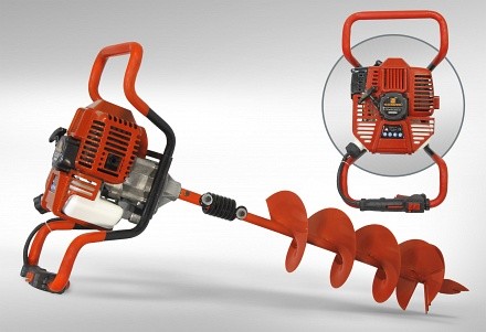 Мотобур CARVER AG-252/200 PRO со шнеком купить в Уфе