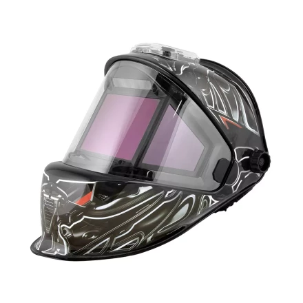 Маска сварщика Корунд МЕГА чёрная ф-р MEGA внеш. регулировка в коробке купить в Уфе