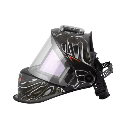 Маска сварщика Корунд МЕГА чёрная ф-р MEGA внеш. регулировка в коробке купить в Уфе