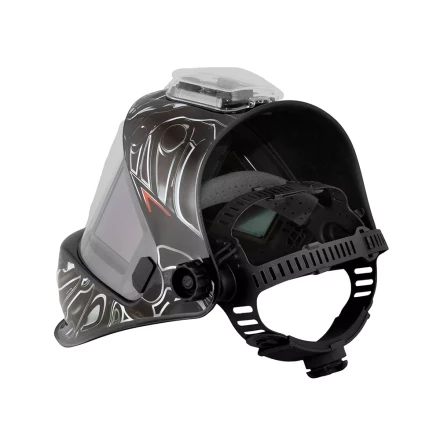 Маска сварщика Корунд МЕГА чёрная ф-р MEGA внеш. регулировка в коробке купить в Уфе