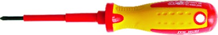 Отвертка Insulated Ph1 x 75 мм CrMo до 1000 В двухкомп. рукоятка MATRIX PROFESSIONAL 12926 купить в Уфе