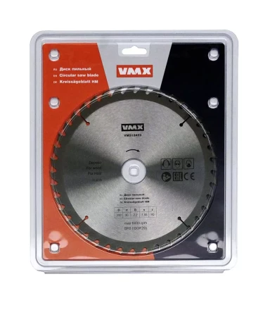 Диск пильный ф200х30 z40 дерево VMX 512423 купить в Уфе