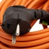Удлинитель-шнур силовой 20 м Сибртех 95832, 16А, тип УХ16, ПВС, усиленный, 1 розетка без заземления купить в Уфе
