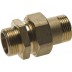Соединитель GENERAL FITTINGS прямой с накидной гайкой, латунь, ш/ш, 3/4&quot; 51037-S/S-3/4 купить в Уфе