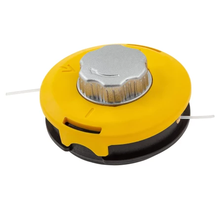 Катушка для мотокосы, полуавтомат.,легкая загрузка лески, гайка M10x1,25, алюм.кнопка Kronwerk 96355 купить в Уфе