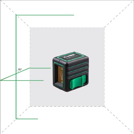 Построитель лазерных плоскостей лазерный уровень ADA Cube MINI Green Home Edition ADA купить в Уфе