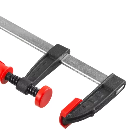 Струбцина ЗУБР &quot;МАСТЕР&quot;, тип &quot;F&quot;, пластмассовая ручка, стальная закаленная рейка, 50х250мм 32150-050-250 купить в Уфе