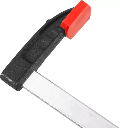 Струбцина ЗУБР &quot;МАСТЕР&quot;, тип &quot;F&quot;, пластмассовая ручка, стальная закаленная рейка, 50х250мм 32150-050-250 купить в Уфе