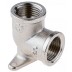 Уголок GENERAL FITTINGS с креплением к стене в двух точках, никелированная латунь, г/г, 1/2&quot; 51075-G/G-1/2 купить в Уфе