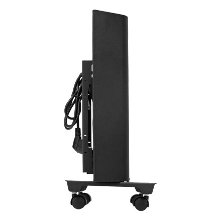 Конвектор электрический Denzel XCE-1000 B, 230 В, 1000 Вт, X-образный нагреватель черный 98127 купить в Уфе