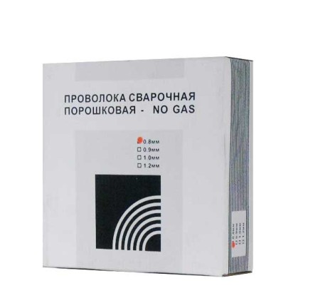 Порошковая проволока NO GAS d 0,8 мм  5кг D200 MMS купить в Уфе