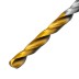 Сверло спиральное по металлу 3 x 60 мм, Р6М5, Golden Tip , 2шт. Denzel 718225 купить в Уфе