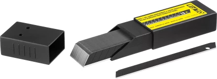 Лезвия OLFA сегментированные BLACK MAX, 9х80х0,38мм, 13 сегментов, 50шт OL-ABB-50B купить в Уфе
