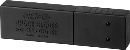 Лезвия OLFA сегментированные BLACK MAX, 9х80х0,38мм, 13 сегментов, 50шт OL-ABB-50B купить в Уфе