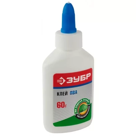Клей ПВА ЗУБР, на блистере, 60 г 41932 купить в Уфе