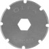 Лезвие OLFA круговое из нержавеющей стали для PRC-2, 18х0,3мм, 2шт OL-PRB18-2 купить в Уфе