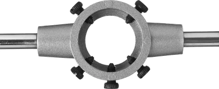 Плашкодержатель, ЗУБР Мастер 28142-38, с центровочными и прижимными винтами, 38х14мм для М12 - М14, L - 315мм 28142-38_z01 купить в Уфе