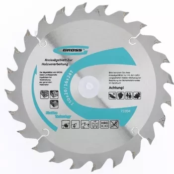 Пильный диск по дереву 160 x 20/16 x 36Т GROSS 73308 купить в Уфе