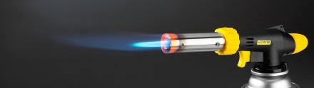 Газовая горелка &quot;ProTerm&quot; на баллон, STAYER &quot;PROFESSIONAL&quot; 55580, с пьезоподжигом, регулировка пламени, цанговое соединение, 1300С 55580 купить в Уфе
