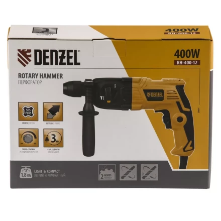 Перфоратор RH-400-12 Denzel 26601 купить в Уфе
