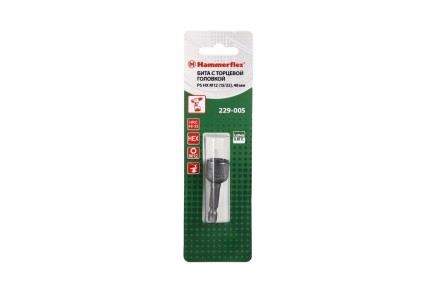 Головка HAMMER размер 12мм, H 48мм, S 1/4&#039;&#039; (229-005 PS HX) купить в Уфе