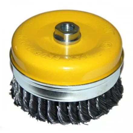 Щетка для УШМ чашечная М14/125 мм, ст.витая 1/20 51548 купить в Уфе