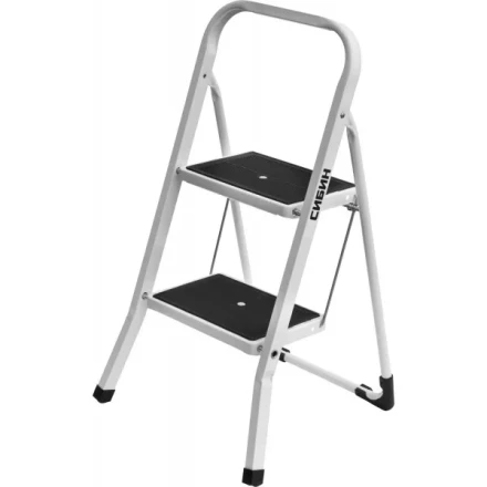 Лестница-стремянка СИБИН стальная c широкими ступенями, 2 ступени 38807-02 купить в Уфе
