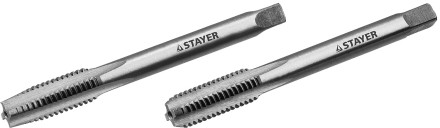 Комплект метчиков STAYER &quot;MASTER&quot;, сталь 9ХС, М8х1,25, 2 шт 28025-08-1.25-H2 купить в Уфе