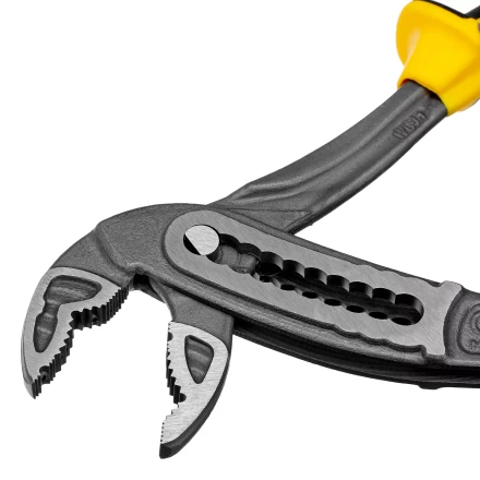 Клещи переставные Denzel 17900, трехкомпонентные рукоятки 240 мм купить в Уфе