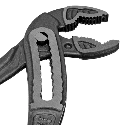 Клещи переставные Denzel 17900, трехкомпонентные рукоятки 240 мм купить в Уфе