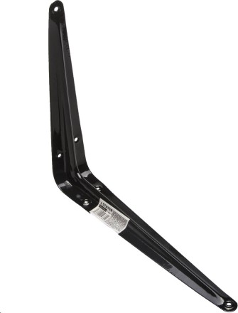 Уголок-кронштейн STAYER &quot;MASTER&quot;, 250х200мм, черный 37404-4 купить в Уфе
