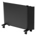Конвектор электрический Denzel XCE-1500 B, 230 В, 1500 Вт, X-образный нагреватель черный 98128 купить в Уфе