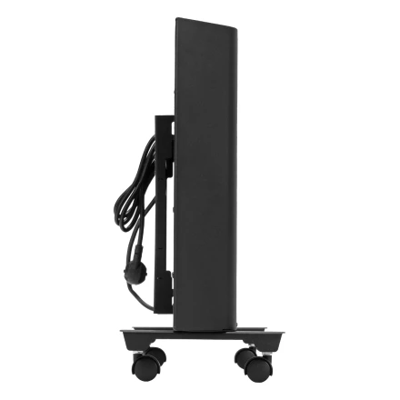 Конвектор электрический Denzel XCE-1500 B, 230 В, 1500 Вт, X-образный нагреватель черный 98128 купить в Уфе