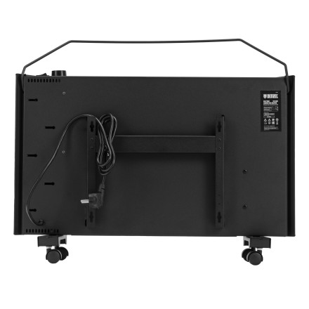 Конвектор электрический Denzel XCE-1500 B, 230 В, 1500 Вт, X-образный нагреватель черный 98128 купить в Уфе