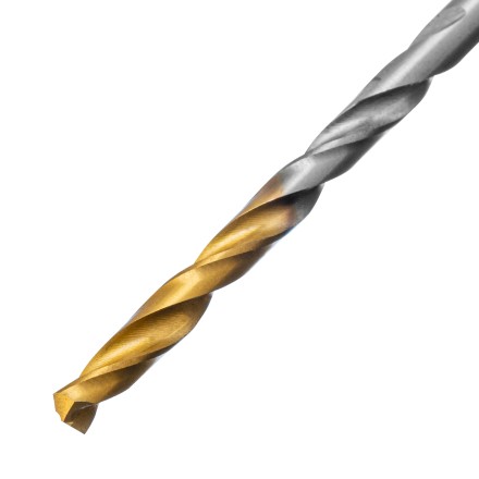 Сверло спиральное по металлу 3,2 x 65 мм, Р6М5, Golden Tip , 2шт. Denzel 718226 купить в Уфе