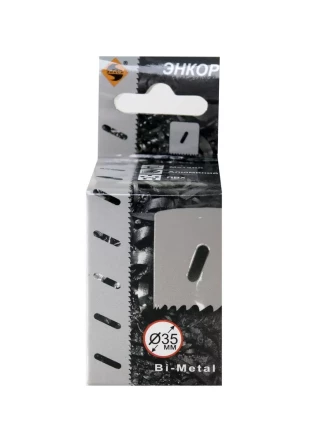 Коронка Bi-Metal Ф35 мм М3 Энкор 24135 купить в Уфе