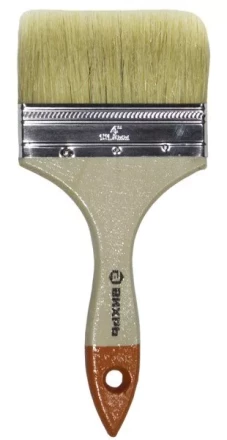 Кисть СТАНДАРТ 100 мм 4&#039;&#039; натуральная щетина Вихрь купить в Уфе