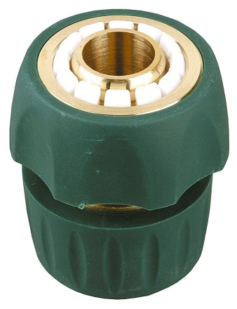 Соединитель RACO &quot;Profi-Plus&quot; (шланг-насадка), латунный с покрытием TPR, 3/4&quot; 4244-55108B купить в Уфе
