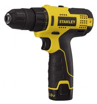 Дрель аккумуляторная Stanley STCD1081B2 в кейсе купить в Уфе